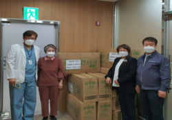 호스피스연합회, 성남시의료원에 기저귀 기증
